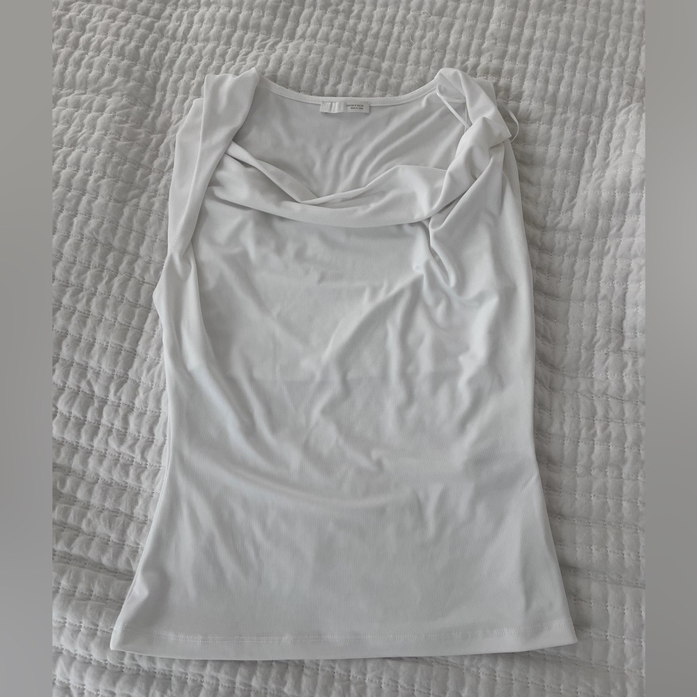 Zara Cowl Neck Tank